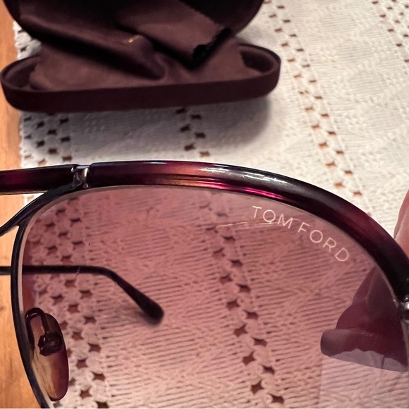 Tom Ford Marco Havana Sliver Sunglasses - Picture 11 of 17